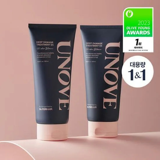 [Sale~8.28] Unove 深層受損修護髮膜 Deep Damage Treatment EX 320ml (1+1)