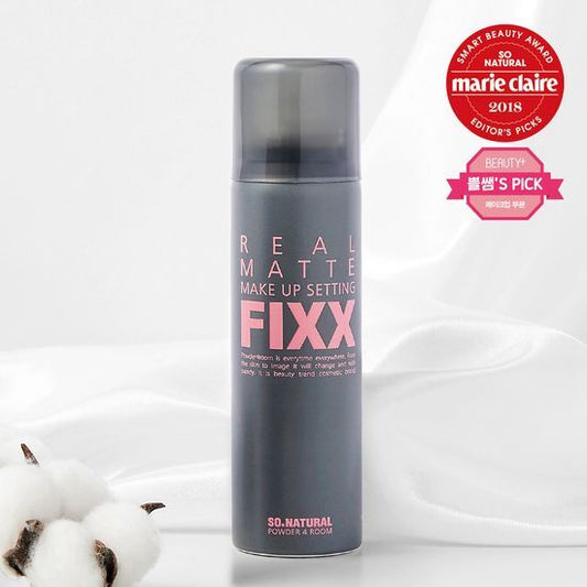 So Natural FIXX Real Matte Make up Setting Spray 75ml