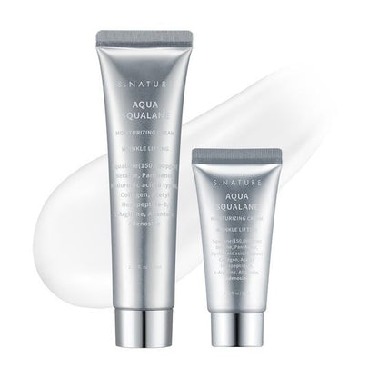 [Sale~9.30] S.Nature Aqua Squalane角鯊烷補濕面霜 (60+30ml)