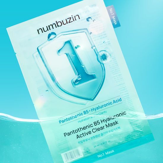 [Sale~8.28] Numbuzin No.1-5 Mask 4+1p (5款可選)