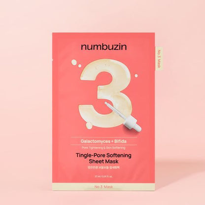 [Sale~8.28] Numbuzin No.1-5 Mask 4+1p (5款可選)