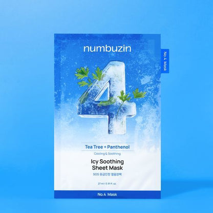 [Sale~8.28] Numbuzin No.1-5 Mask 4+1p (5款可選)