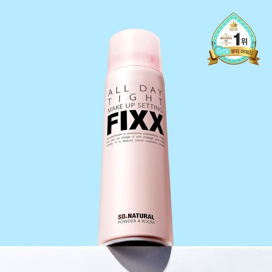 So Natural FIXX All day Tight Make Up Setting Spray 75ml 套裝（+15ml 定妝凝膠）