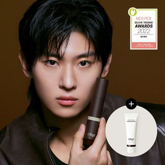 [Sale~8.28] OBGE Natural Cover Foundation (+ 潔面泡棉 50ml)