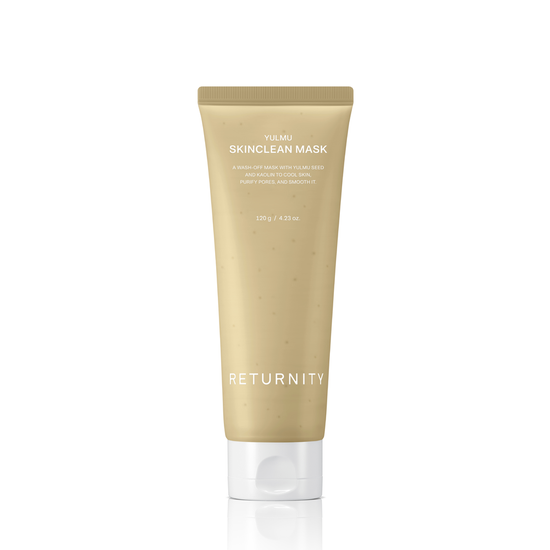 [Sale~8.28] Returnity Yulmu Skinclean Mask 120g Set (+Miniature 20g+Spatula)