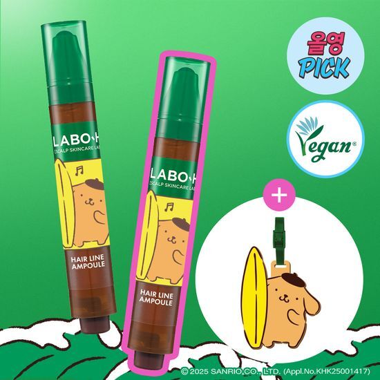 [Sale~8.28] LABO-H X Sanrio 益生菌生髮滾珠精華set (1+1)