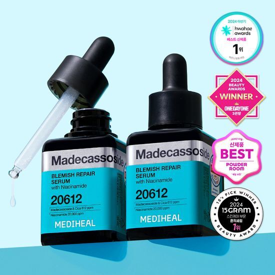[Sale~8.20] Mediheal 積雪草苷微量修復精華40ml+40ml Madecassoside Blemish Repair Serum