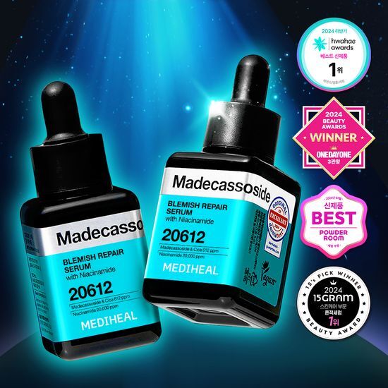 [Sale~8.20] Mediheal 積雪草苷微量修復精華40ml+40ml Madecassoside Blemish Repair Serum