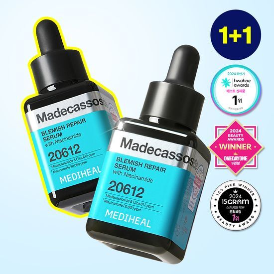 [Sale~8.20] Mediheal 積雪草苷微量修復精華40ml+40ml Madecassoside Blemish Repair Serum