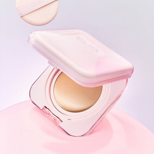 Clio Kill Cover Mesh Glow Essential Cushion 15g*2ea Set (+粉撲x2）